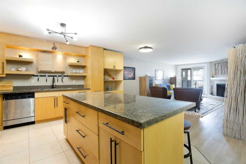 102-350 4 Avenue Ne, Calgary, AB - Indoor Photo Showing Kitchen