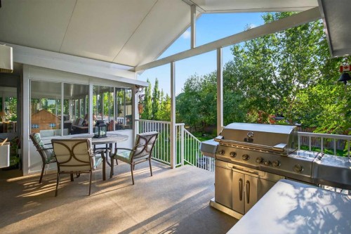 125 Copeland Close, Langdon, AB - Outdoor With Deck Patio Veranda With Exterior