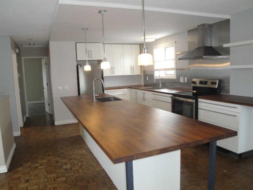 88 Abingdon Court Ne, Calgary, AB - Indoor Photo Showing Kitchen With Stainless Steel Kitchen