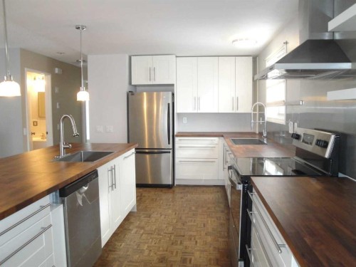 88 Abingdon Court Ne, Calgary, AB - Indoor Photo Showing Kitchen With Stainless Steel Kitchen With Upgraded Kitchen