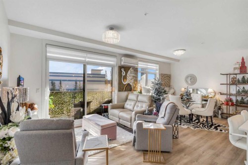 116-10 Sage Hill Walk Nw, Calgary, AB - Indoor Photo Showing Living Room