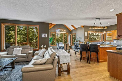 215 Miskow Close, Canmore, AB - Indoor Photo Showing Living Room
