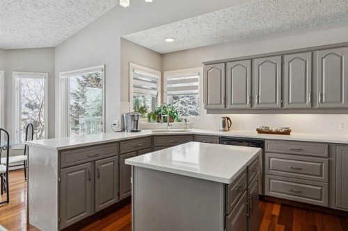 231 Scimitar Bay Nw, Calgary, AB - Indoor Photo Showing Kitchen With Upgraded Kitchen