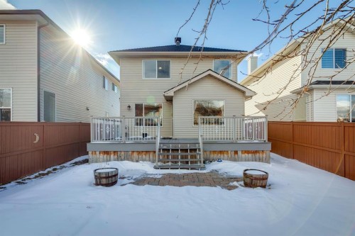 40 Shannon Gardens Sw, Calgary, AB - Outdoor With Deck Patio Veranda With Exterior