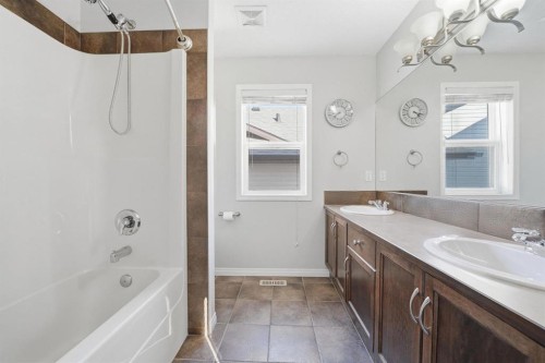 99 Sage Valley Park Nw, Calgary, AB - Indoor Photo Showing Bathroom