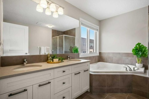 183 Kinniburgh Road, Chestermere, AB - Indoor Photo Showing Bathroom