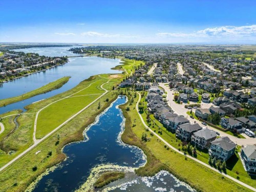 183 Kinniburgh Road, Chestermere, AB - Outdoor With Body Of Water With View