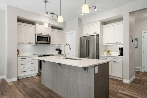 183 Kinniburgh Road, Chestermere, AB - Indoor Photo Showing Kitchen With Upgraded Kitchen