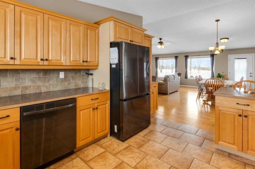 924 Heritage Estates Drive, Acme, AB - Indoor Photo Showing Kitchen