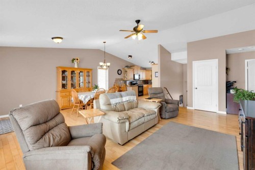 924 Heritage Estates Drive, Acme, AB - Indoor Photo Showing Living Room