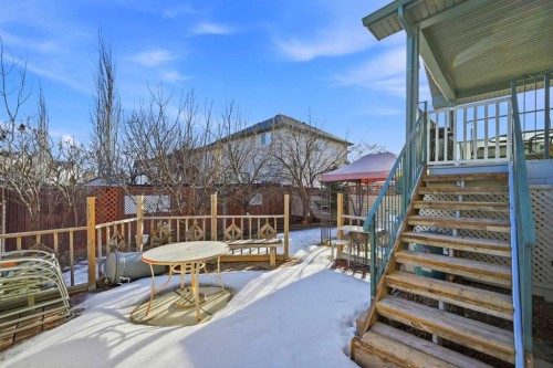 311 Saddlecreek Point Ne, Calgary, AB - Outdoor With Deck Patio Veranda With Exterior