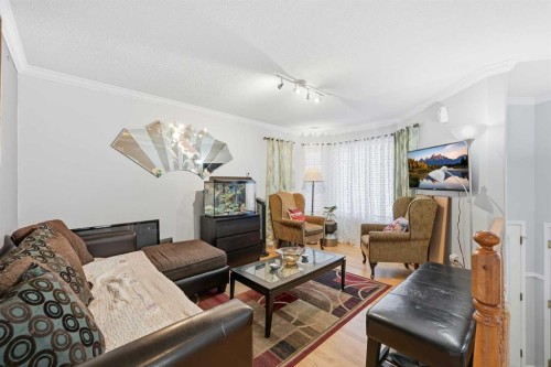 311 Saddlecreek Point Ne, Calgary, AB - Indoor Photo Showing Living Room