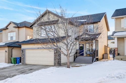 29 Cougarstone Manor Sw, Calgary, AB - Outdoor With Facade