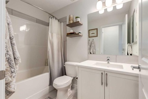 165 Sundown Road, Cochrane, AB - Indoor Photo Showing Bathroom