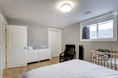 156 Cedarbrook Way Sw, Calgary, AB - Indoor Photo Showing Bedroom