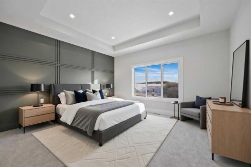 68 Heritage Ridge, Cochrane, AB - Indoor Photo Showing Bedroom