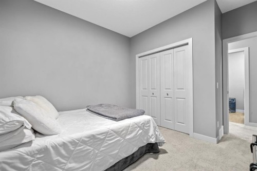 279 Chaparral Valley Way Se, Calgary, AB - Indoor Photo Showing Bedroom