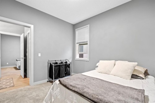 279 Chaparral Valley Way Se, Calgary, AB - Indoor Photo Showing Bedroom