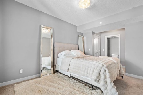 279 Chaparral Valley Way Se, Calgary, AB - Indoor Photo Showing Bedroom