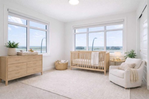 209-414 Seton Passage Se, Calgary, AB - Indoor Photo Showing Bedroom