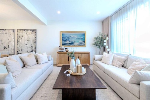 14 Tillotson Downs, Okotoks, AB - Indoor Photo Showing Living Room