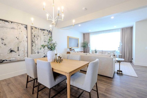 14 Tillotson Downs, Okotoks, AB - Indoor Photo Showing Dining Room