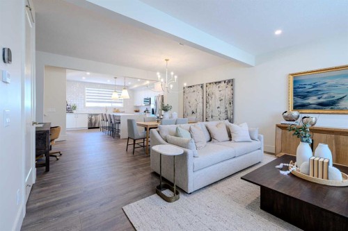 14 Tillotson Downs, Okotoks, AB - Indoor Photo Showing Living Room