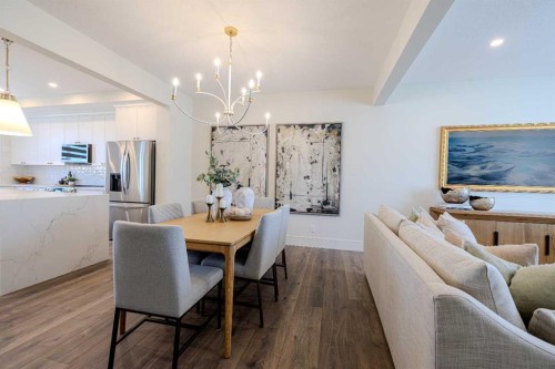 14 Tillotson Downs, Okotoks, AB - Indoor Photo Showing Dining Room