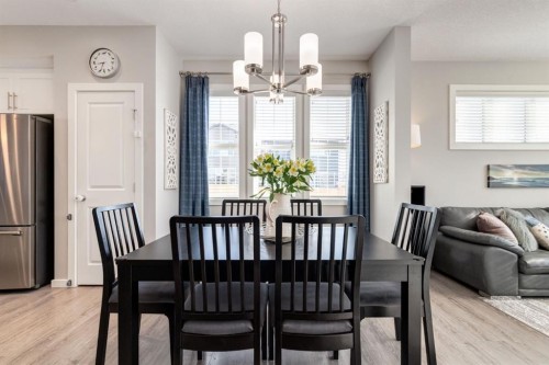 1217 Legacy Circle Se, Calgary, AB - Indoor Photo Showing Dining Room