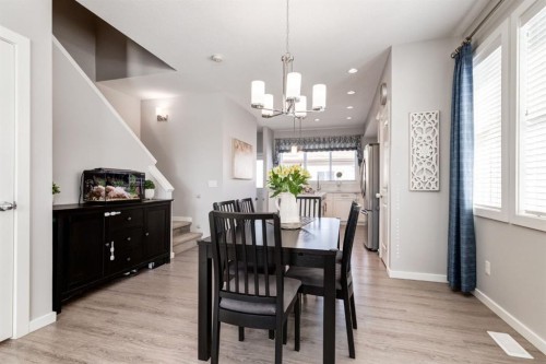 1217 Legacy Circle Se, Calgary, AB - Indoor Photo Showing Dining Room