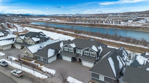 44 Riviera Way, Cochrane, AB - Outdoor With Body Of Water With View