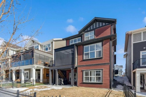 55 Sundown Crescent, Cochrane, AB - Outdoor With Facade