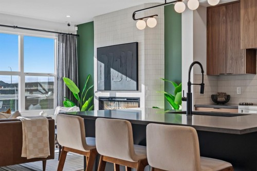 61 Keystone Creek Terrace, Calgary, AB - Indoor Photo Showing Dining Room