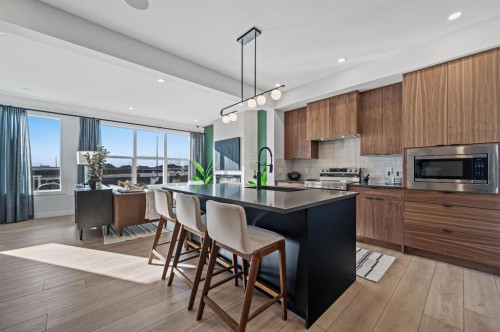 61 Keystone Creek Terrace, Calgary, AB - Indoor Photo Showing Kitchen With Upgraded Kitchen