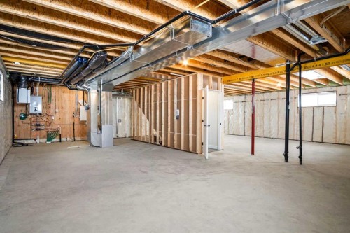 3442 Victory Way, Olds, AB - Indoor Photo Showing Basement