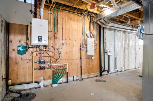 3442 Victory Way, Olds, AB - Indoor Photo Showing Basement