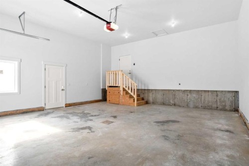 3442 Victory Way, Olds, AB - Indoor Photo Showing Garage