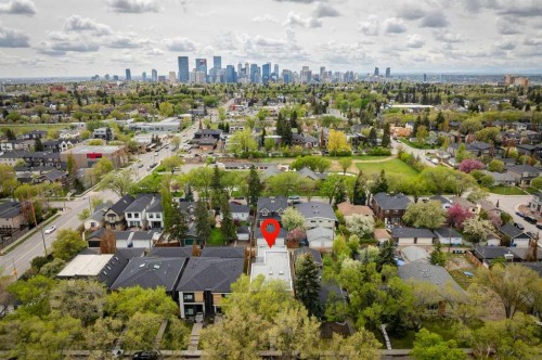 517 28 Avenue Nw, Calgary, AB - Outdoor With View