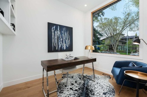 517 28 Avenue Nw, Calgary, AB - Indoor Photo Showing Office