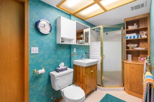 124 Strathbury Circle Sw, Calgary, AB - Indoor Photo Showing Bathroom