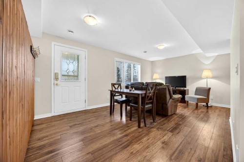 91 Hawkley Valley Road Nw, Calgary, AB - Indoor Photo Showing Dining Room