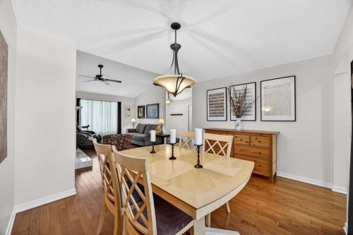 91 Hawkley Valley Road Nw, Calgary, AB - Indoor Photo Showing Dining Room