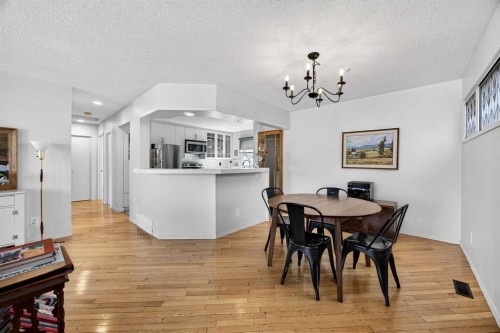 100 Strathcona Close Sw, Calgary, AB - Indoor Photo Showing Dining Room