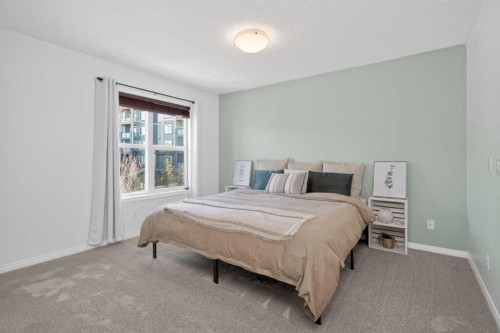 61 Auburn Meadows View Se, Calgary, AB - Indoor Photo Showing Bedroom
