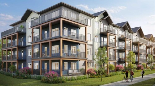 1101-65 Red Embers Plaza Ne, Calgary, AB - Outdoor With Balcony With Facade