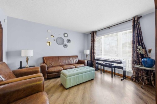 46 Sunset Way Se, Calgary, AB - Indoor Photo Showing Living Room
