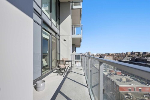 1007-930 16 Avenue Sw, Calgary, AB - Outdoor With Balcony