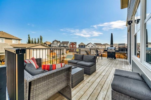 32 Magnolia Heath Se, Calgary, AB - Outdoor With Deck Patio Veranda With Exterior