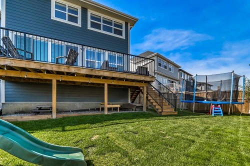 32 Magnolia Heath Se, Calgary, AB - Outdoor With Deck Patio Veranda