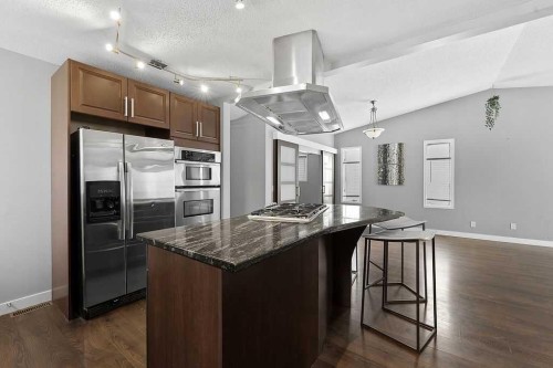 240 Riverbrook Way Se, Calgary, AB - Indoor Photo Showing Kitchen With Upgraded Kitchen